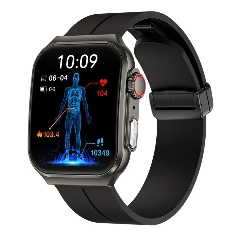 REXQU BioTrack Pro smartwatch with sleep, HRV and breathing training