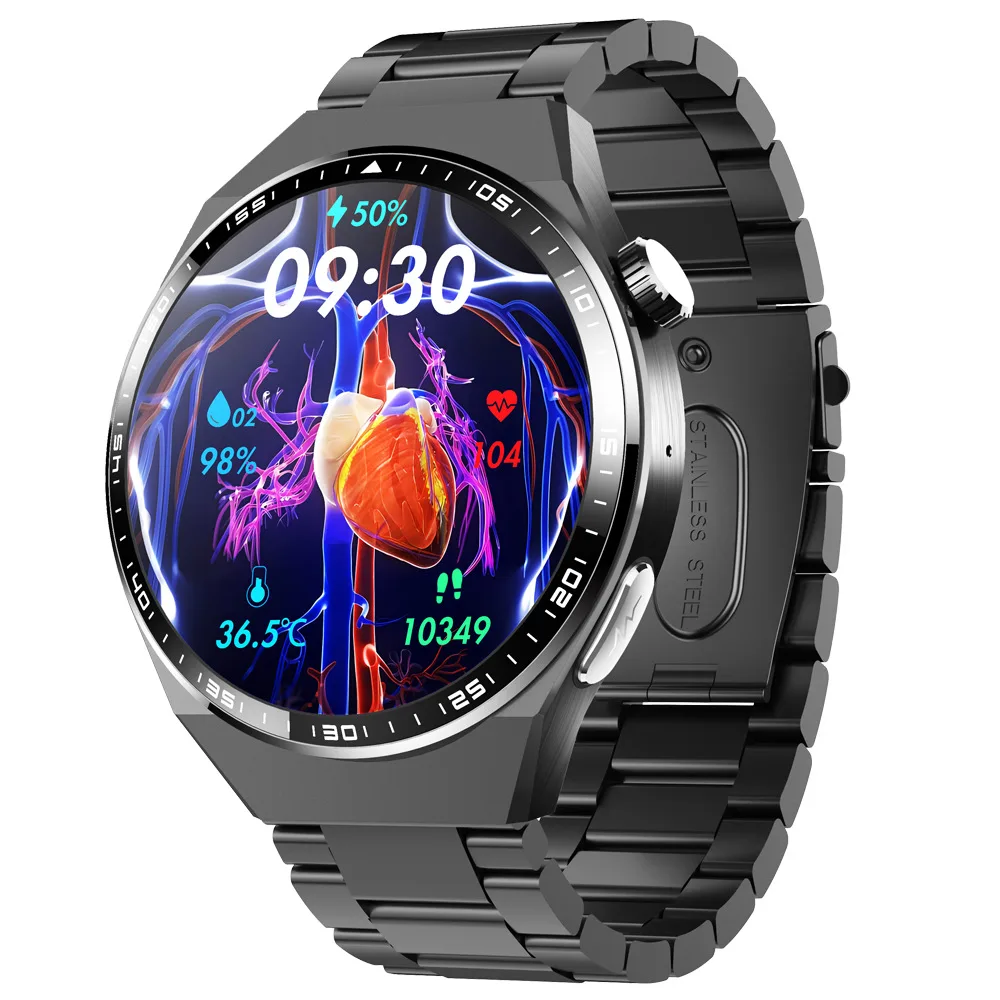 REXQU O2Max — Black Steel Chain