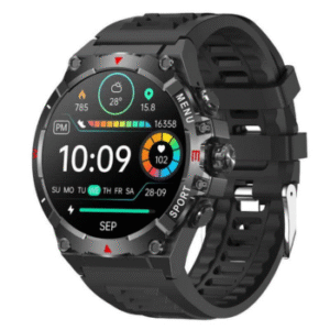 Blood pressure watch worn on wrist with digital display