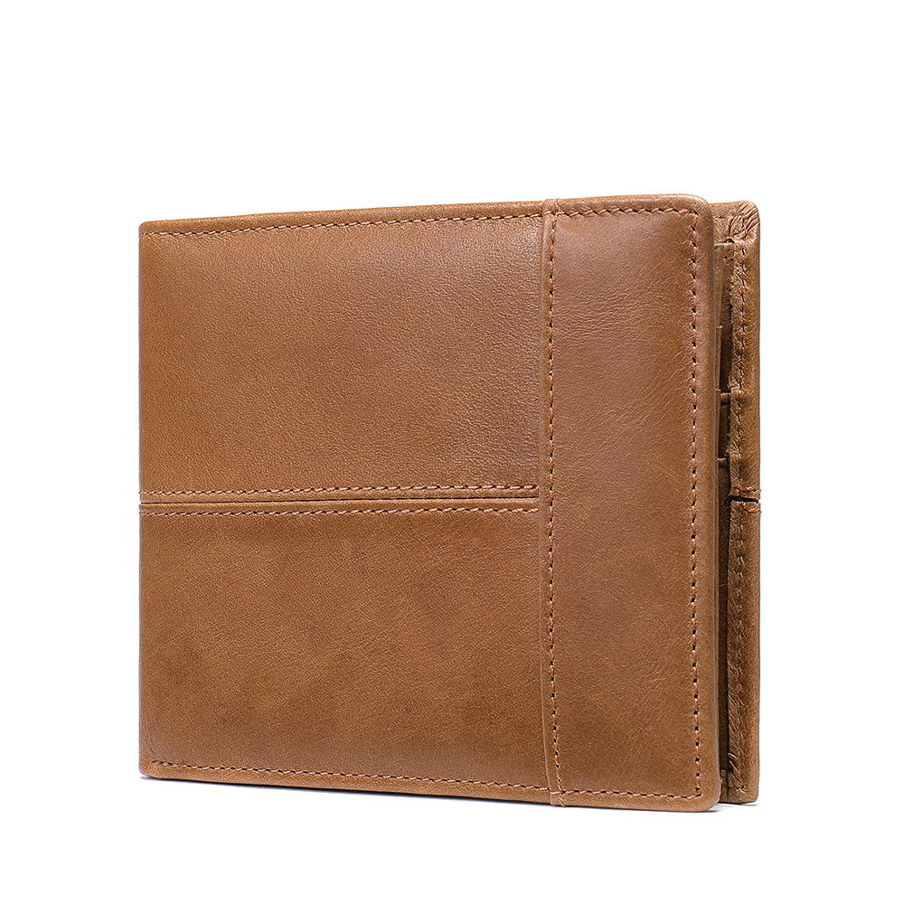 Men's Luxury Genuine Leather Rfid Anti-theft Wallet - Image 7