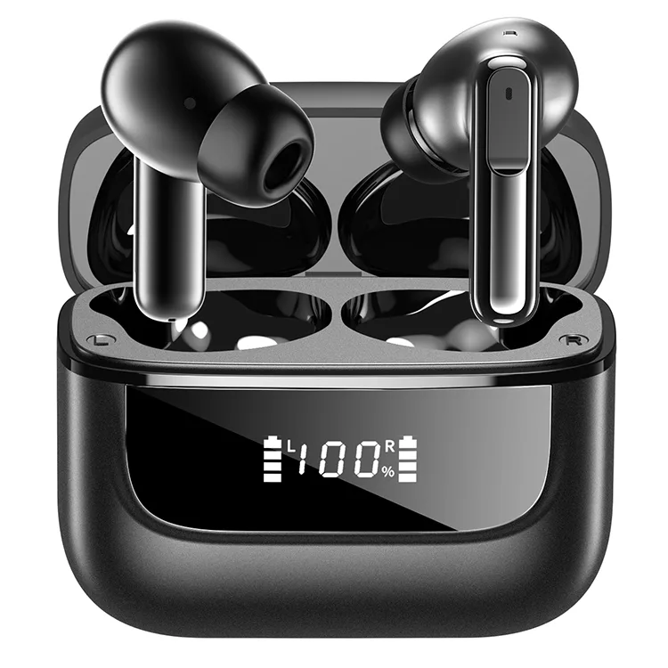 REXQU RX20 wireless earbuds in black