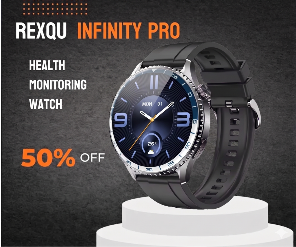 Can a smartwatch detect AFib — REXQU Infinity Pro ECG smartwatch