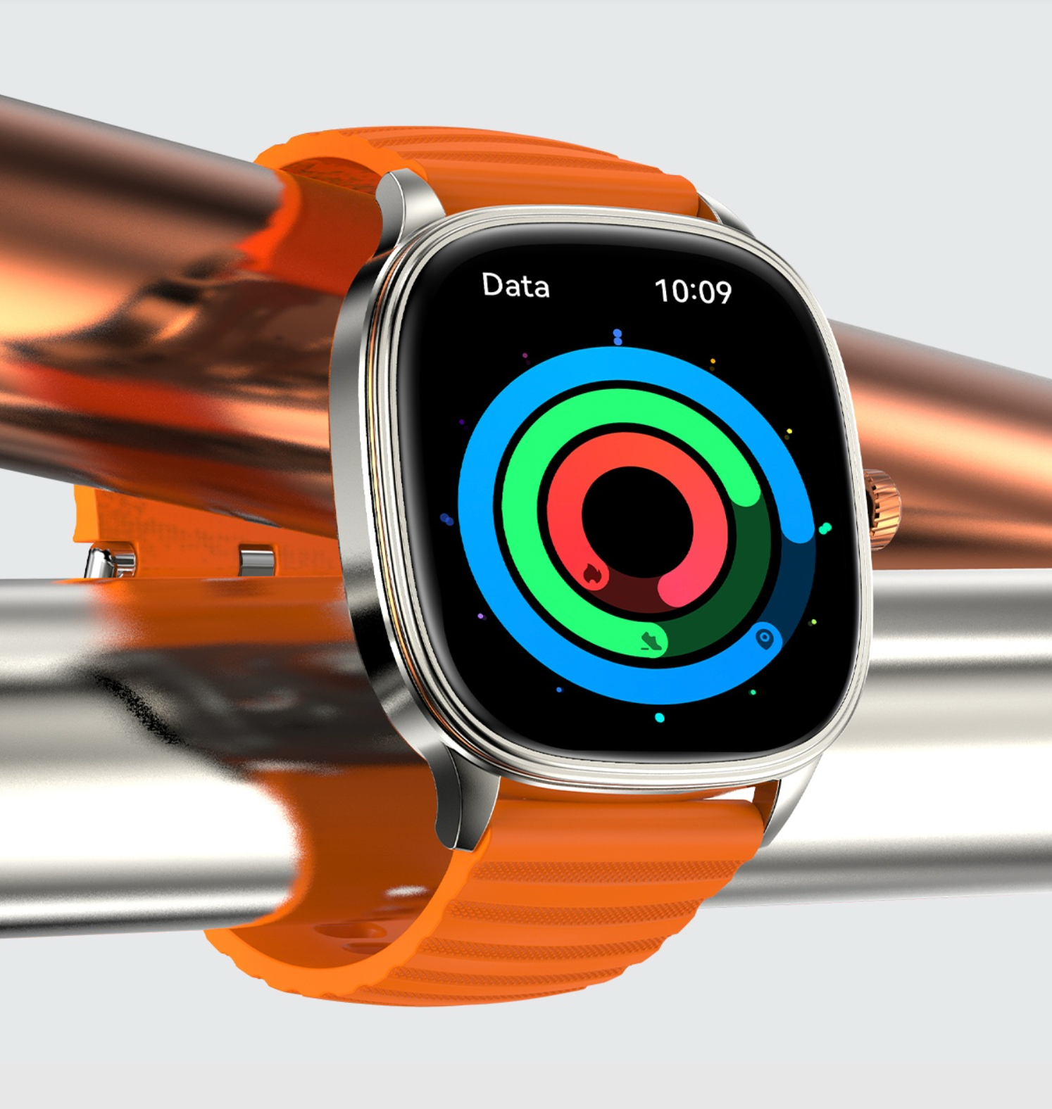 REXQU Syntra, one of the best everyday style smartwatch picks, with always-on AMOLED display