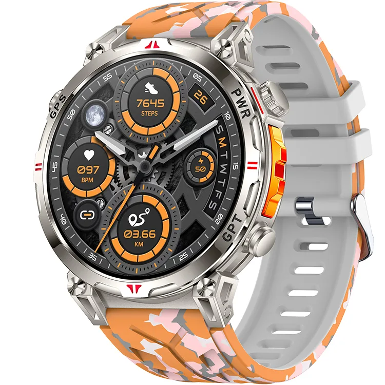 REXQU Zenith Pro adventure smartwatch with female cycle reminders