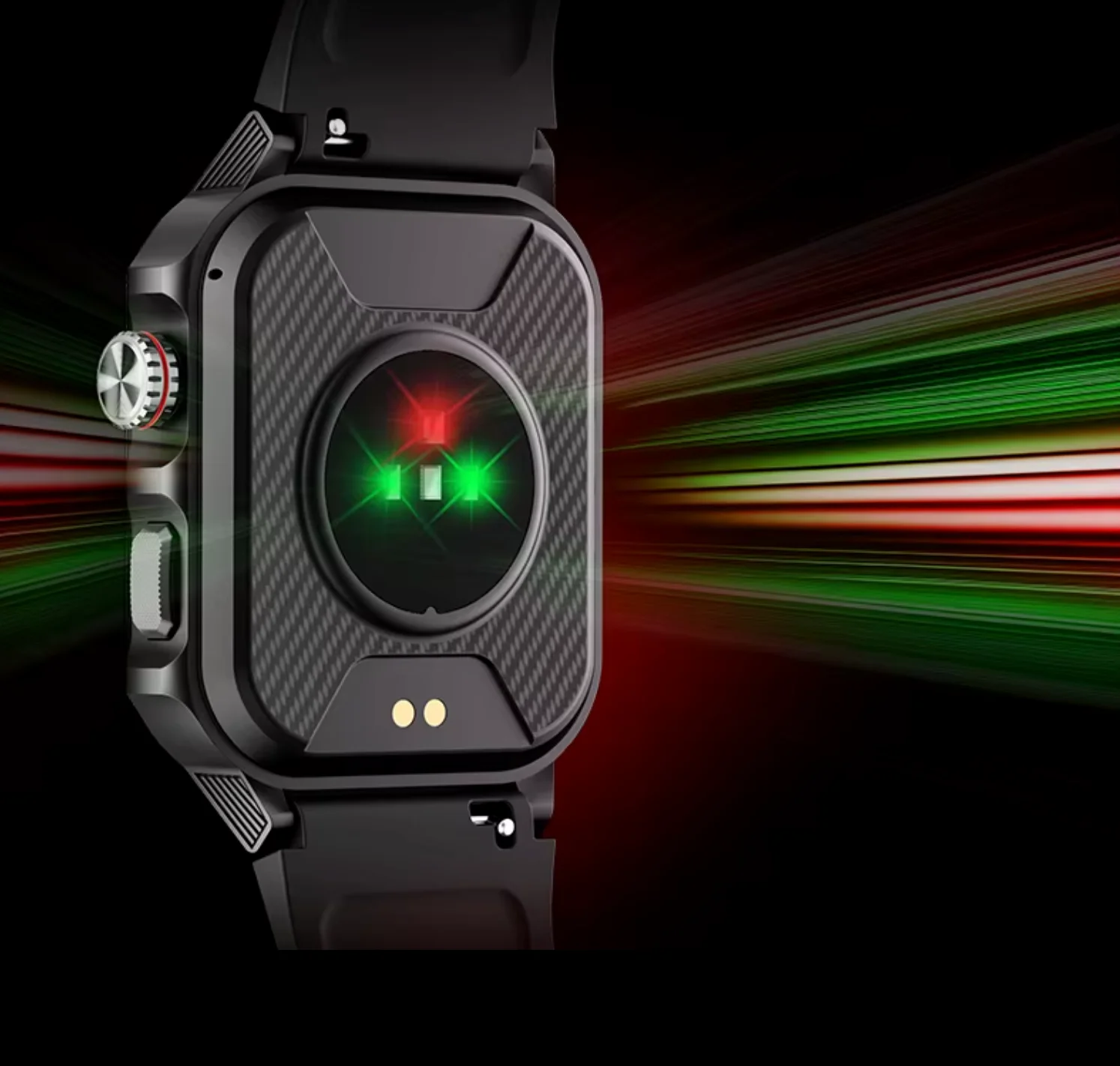 REXQU AetherX smartwatch with SOS emergency call, fall reminder and GPS location sharing