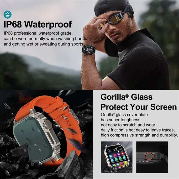 IP68 waterproofing and Gorilla Glass on the REXQU TrailGuard