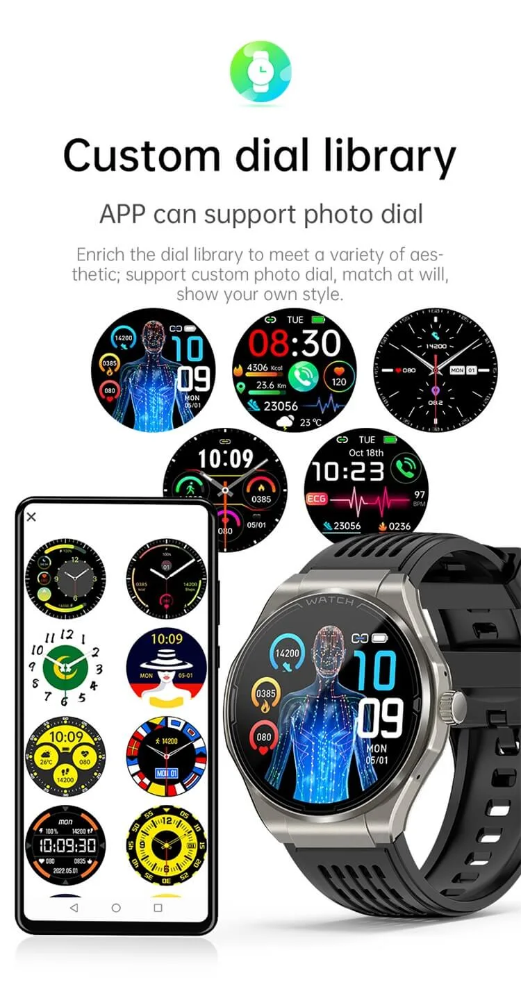 REXQU Chronex with dozens of customizable watch faces