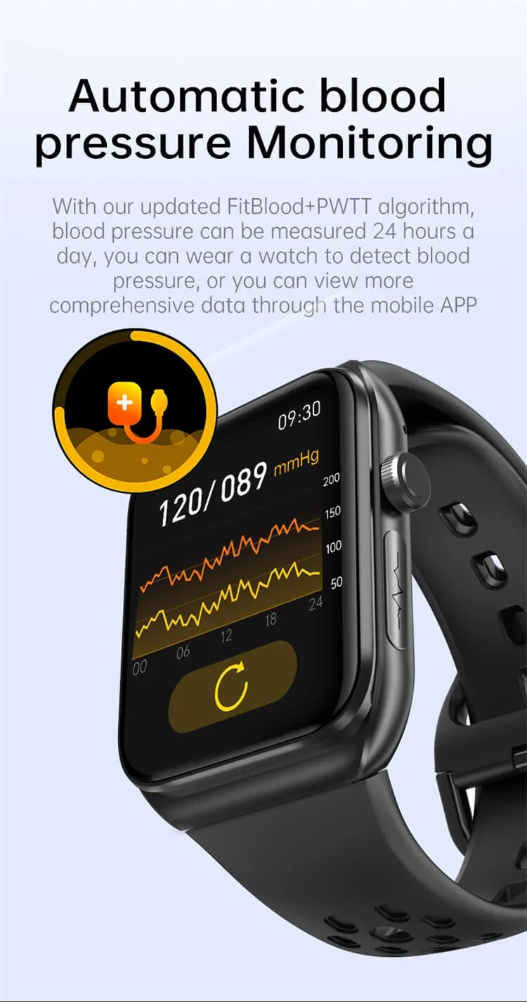 REXQU BioVision automatic blood pressure monitoring