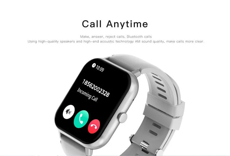 Bluetooth calling on the REXQU VitaSync — answer from your wrist