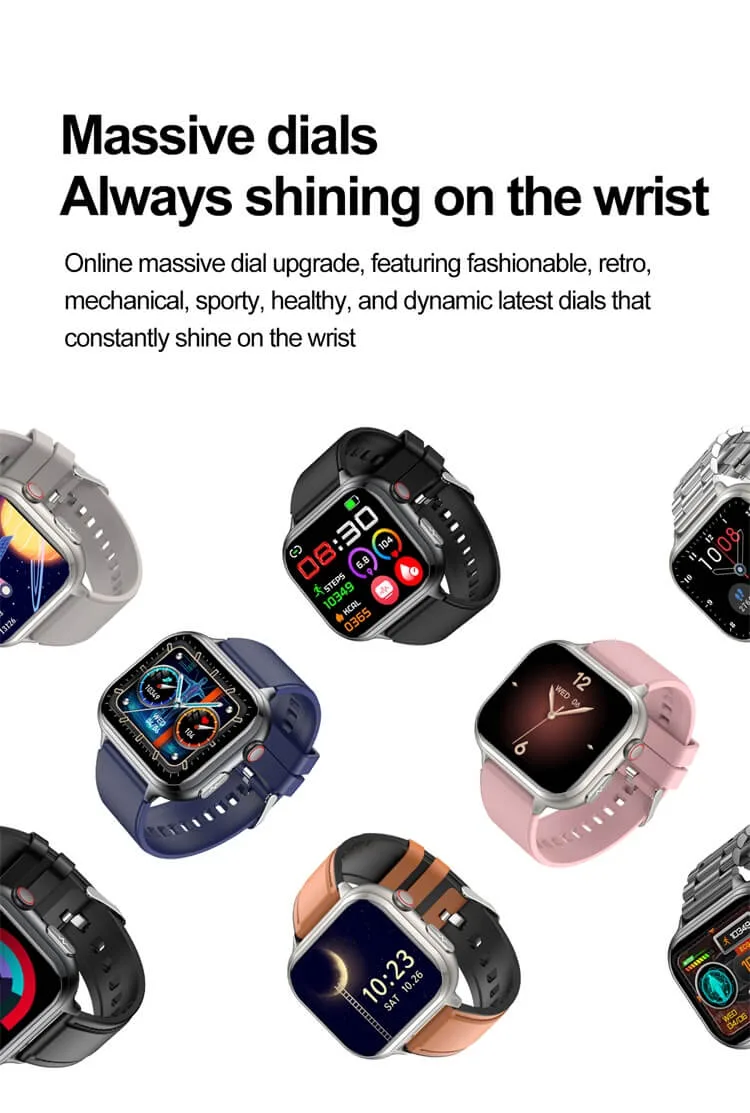 Massive dial library on the REXQU IntelliFit