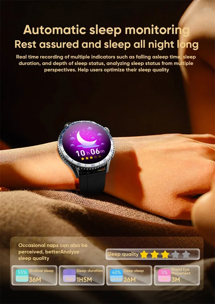 REXQU Infinity Pro automatic sleep monitoring