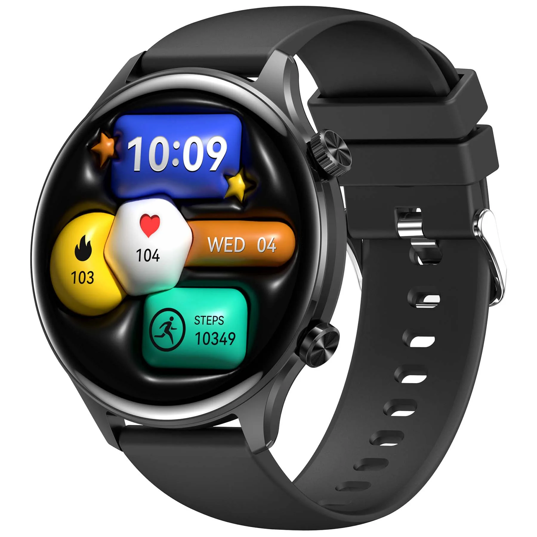 REXQU Meridian elegant smartwatch with blood pressure monitoring