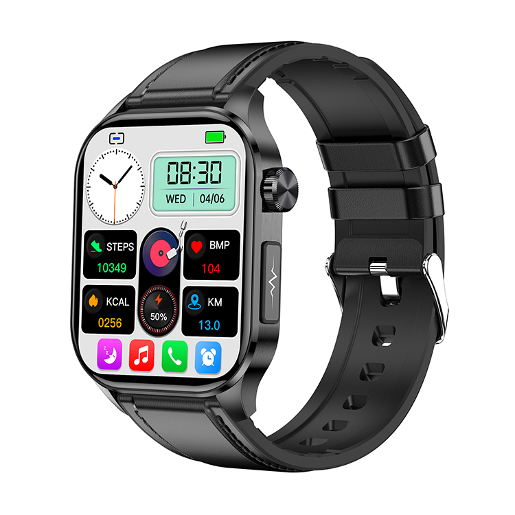 REXQU HealthWave — Black Leather