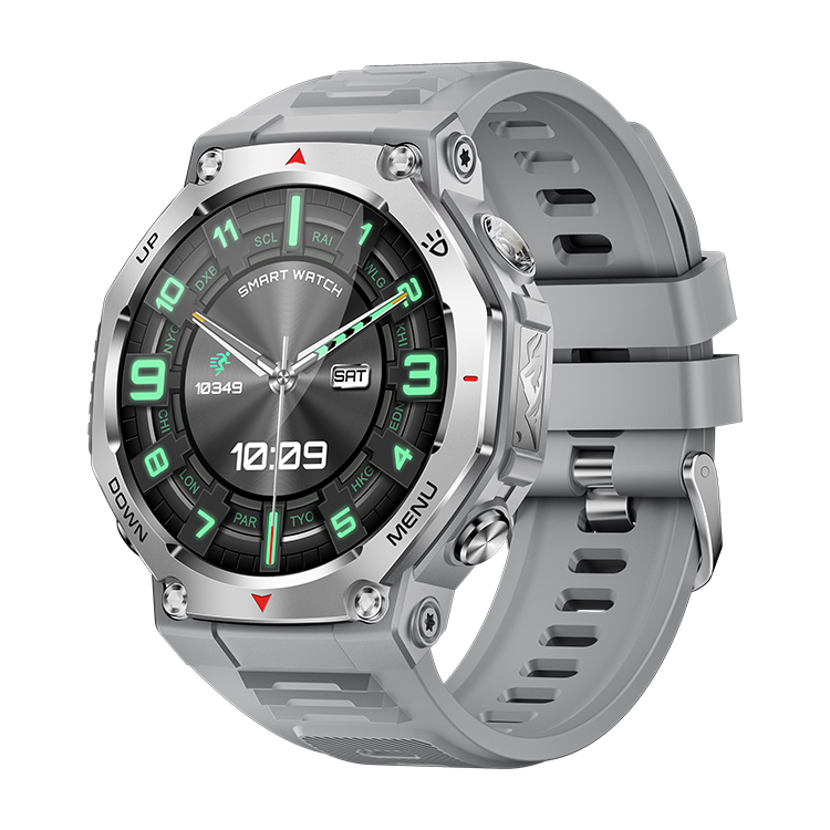 REXQU Beacon Pro, one of the rugged models compared on smartwatch flashlight price, shown on a wrist