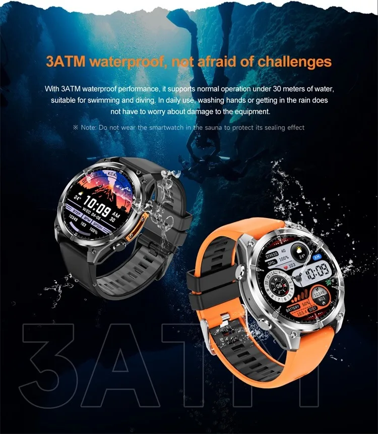 REXQU ApexTrail Bluetooth calling and SOS emergency function