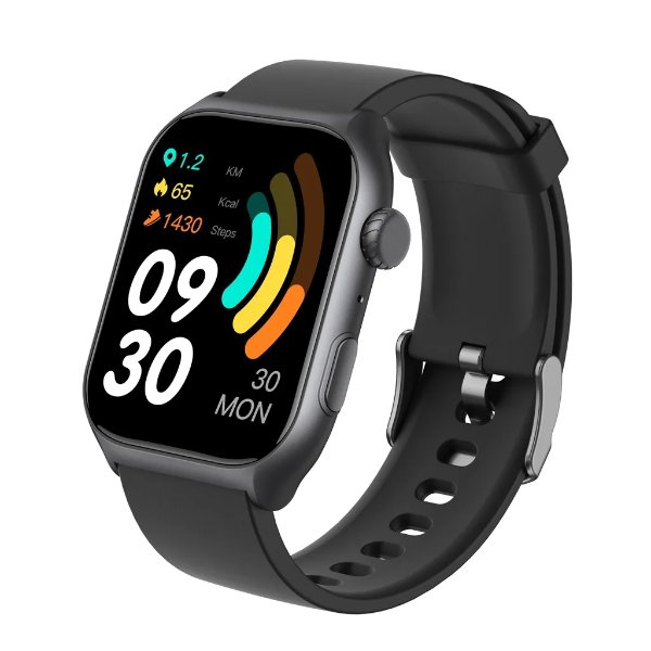 REXQU Nova health smartwatch with sleep tracking, bright display, heart rate and blood pressure