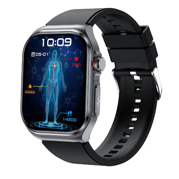 REXQU VitaCore health smartwatch with blood oxygen, heart rate and blood pressure