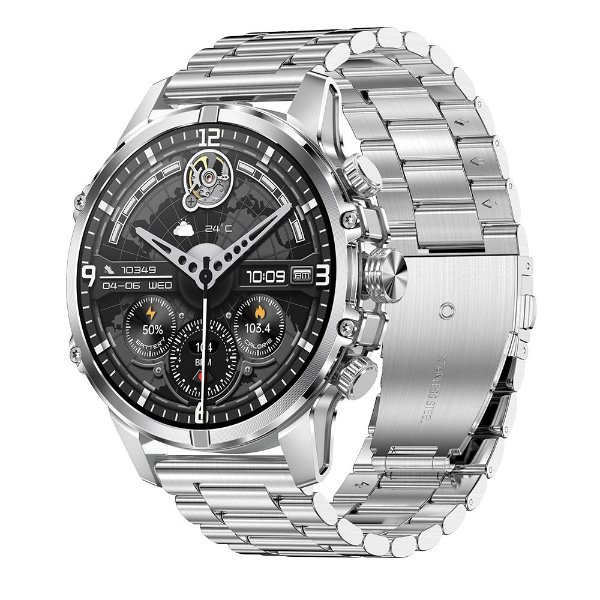 REXQU Spectrum health smartwatch with everyday style, heart rate and blood pressure