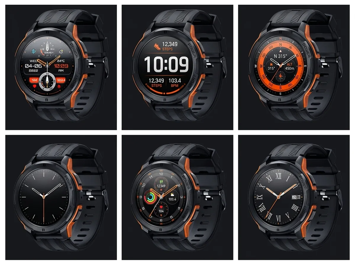 REXQU EnduroMax customizable watch face designs
