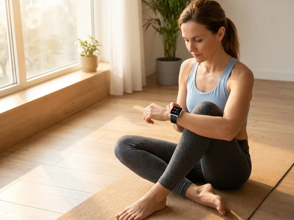 REXQU Equilibrium cuff-free blood pressure monitoring on a 1.96 inch AMOLED