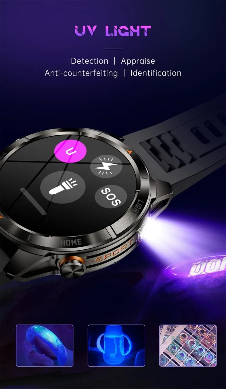 REXQU FlareTrail built-in UV light