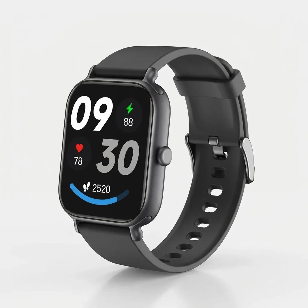 REXQU Flow 1.95 inch full-colour display close-up