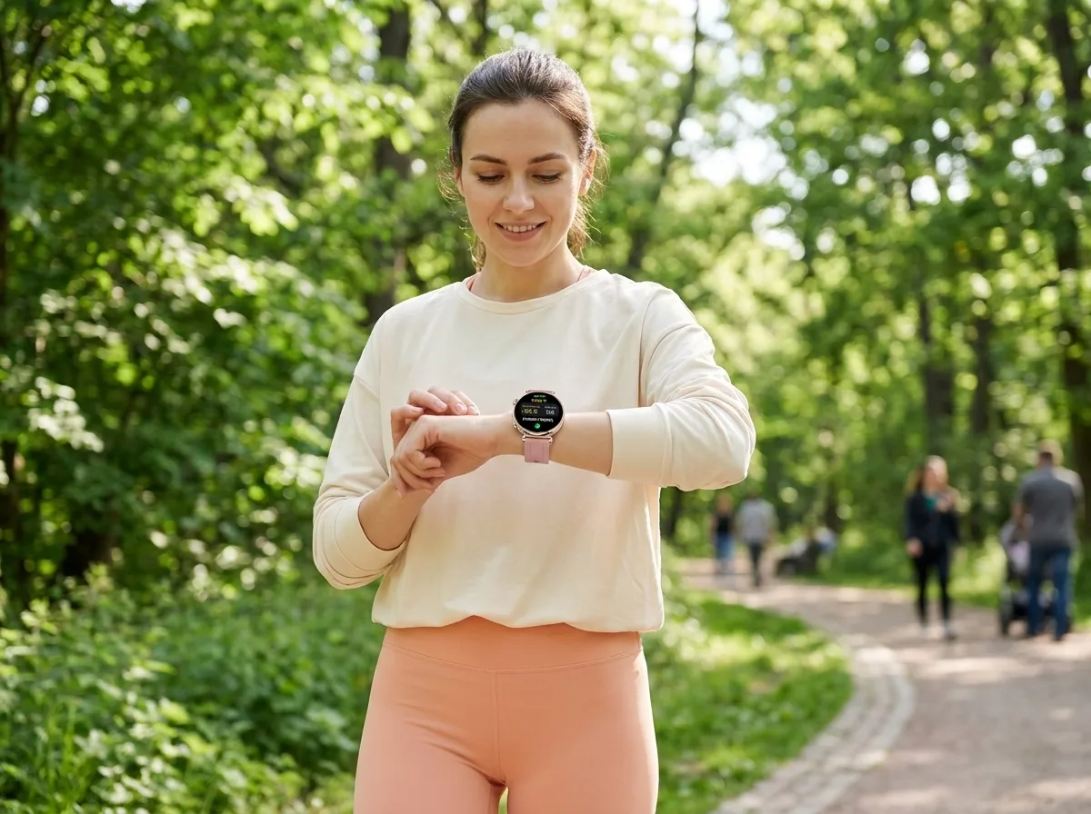 Woman walking with REXQU GraceFit