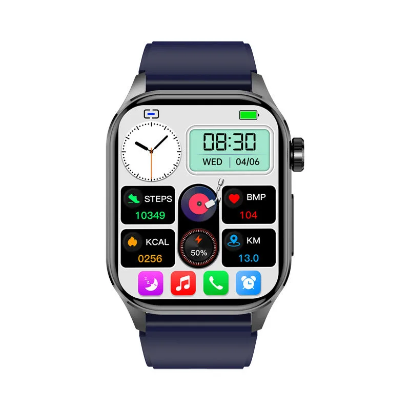 REXQU HealthWave 2.04-inch AMOLED display with health widgets