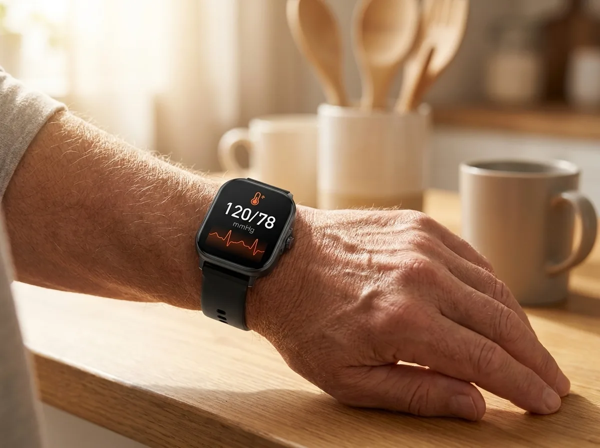 Blood pressure tracking on the REXQU CardioSense
