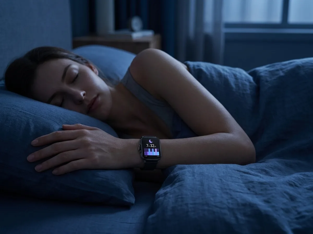 Sleep tracking on the REXQU CardioSense