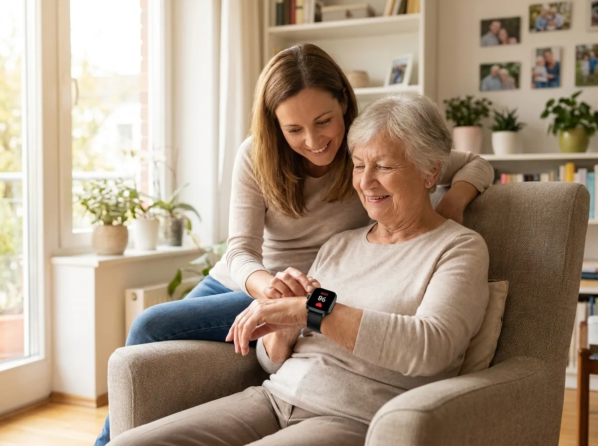 Fall alert and call for help from your wrist