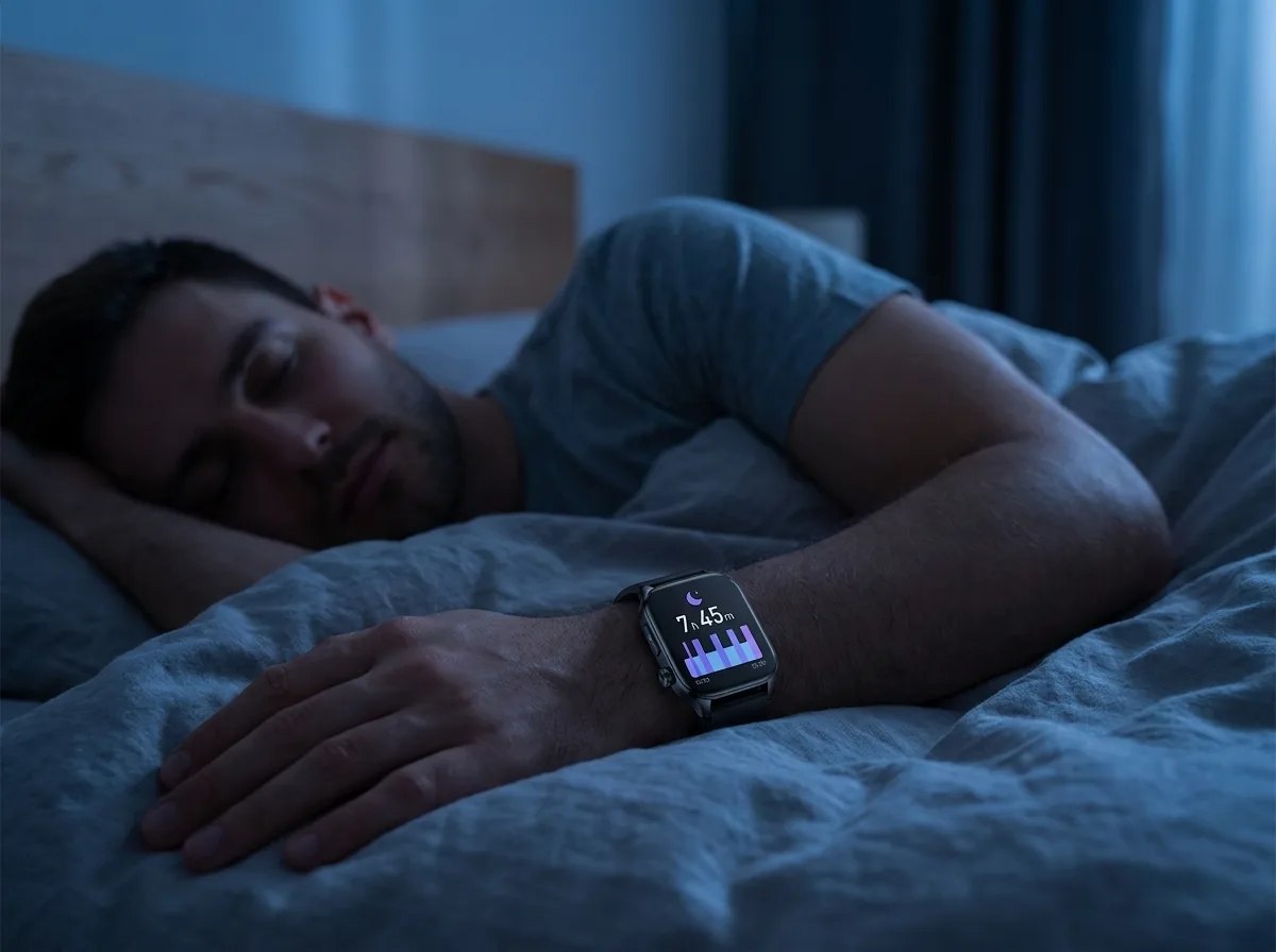 Sleep tracking on the REXQU HealthWave