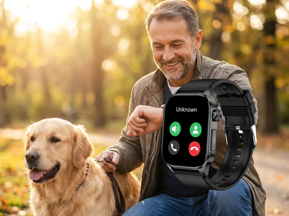 Bluetooth calling on the REXQU HealthWave