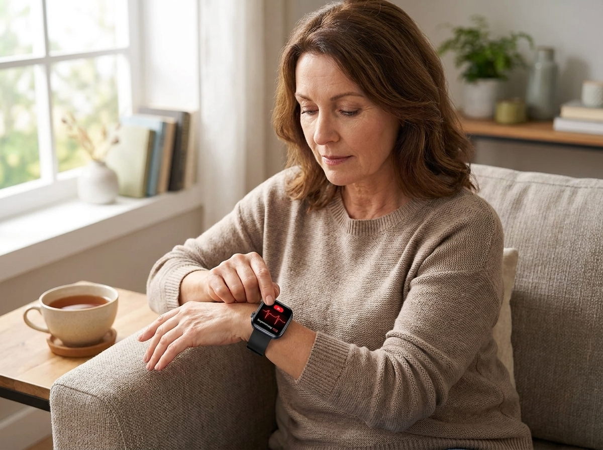 On-wrist ECG recording with the REXQU HealthLink