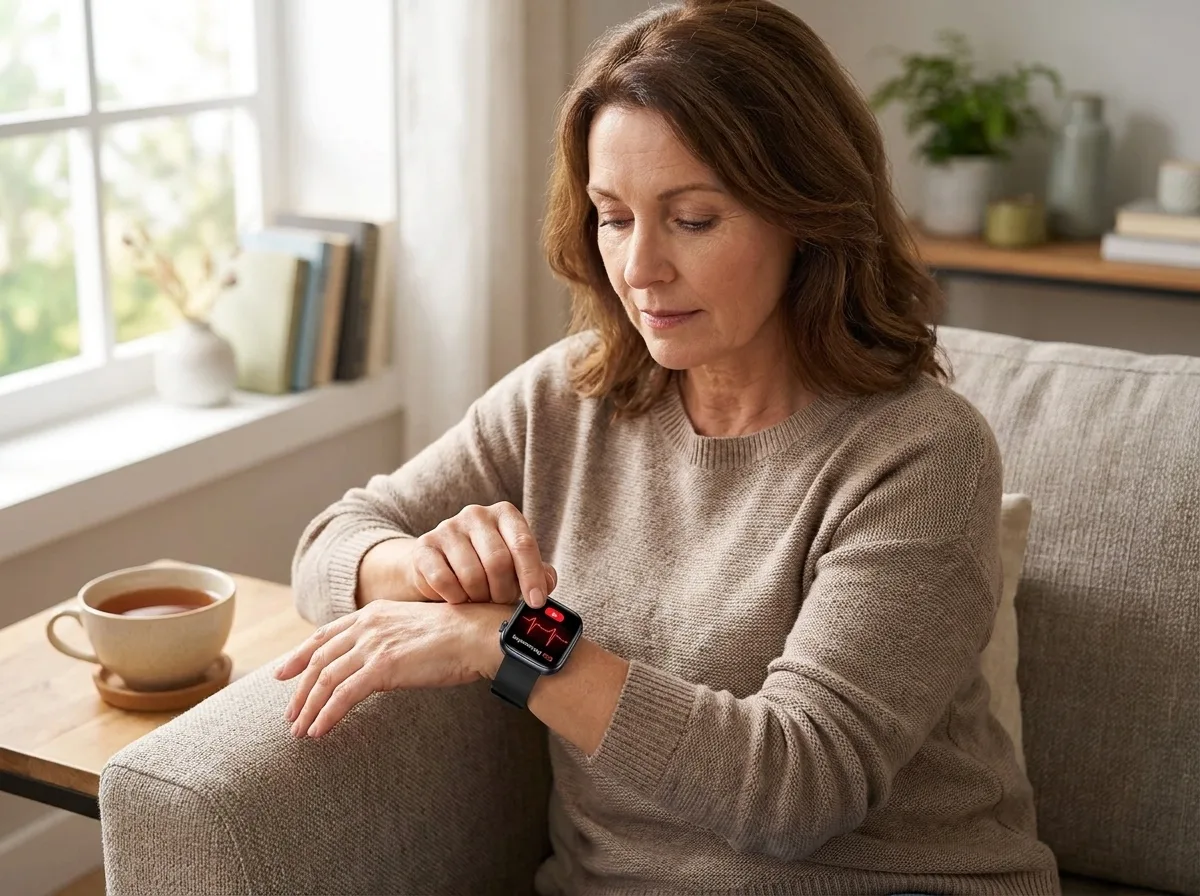On-wrist ECG recording with the REXQU HealthLink