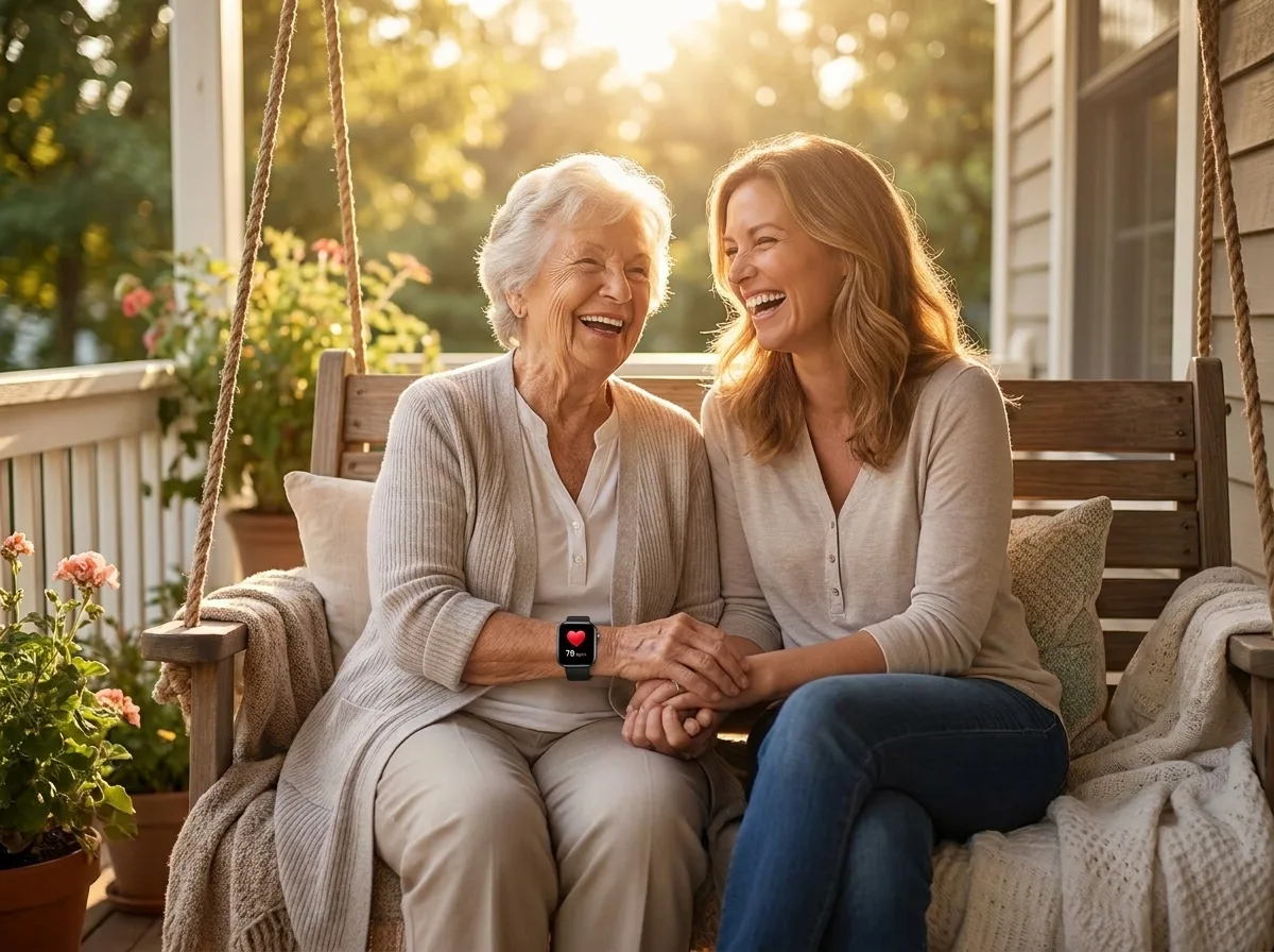 Fall alert and call for help from your wrist