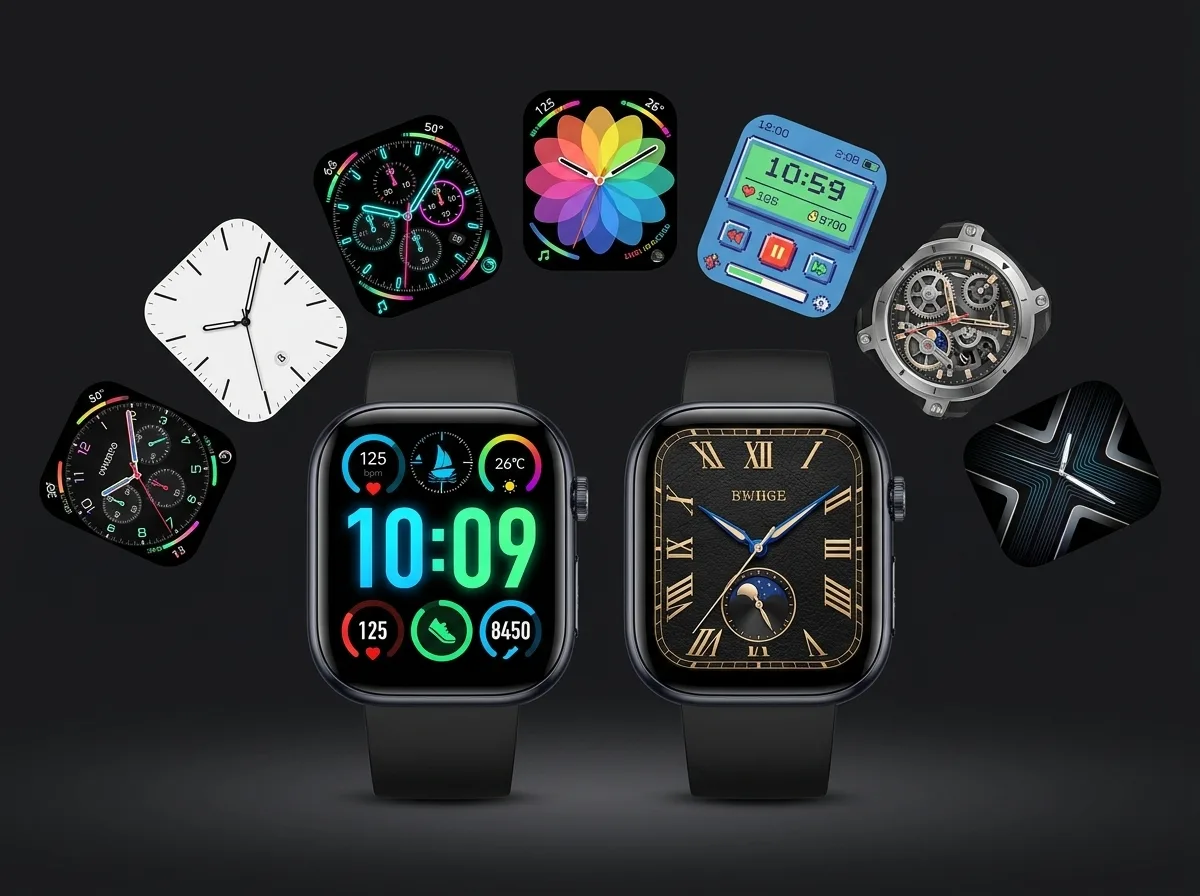 REXQU HealthLink with dozens of customizable watch faces