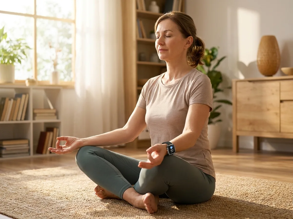 SpO₂ check and guided breathing with the REXQU Syntra