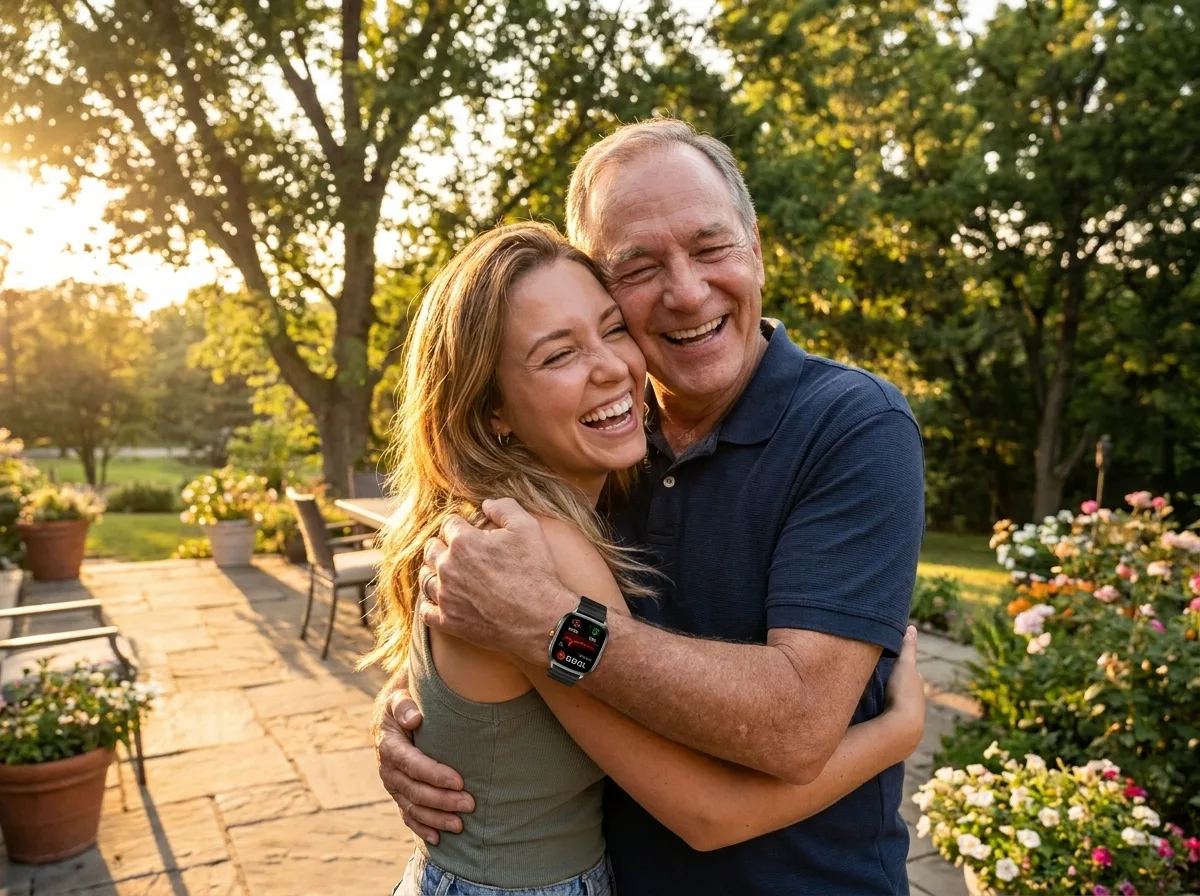 Fall alert and call for help from your wrist