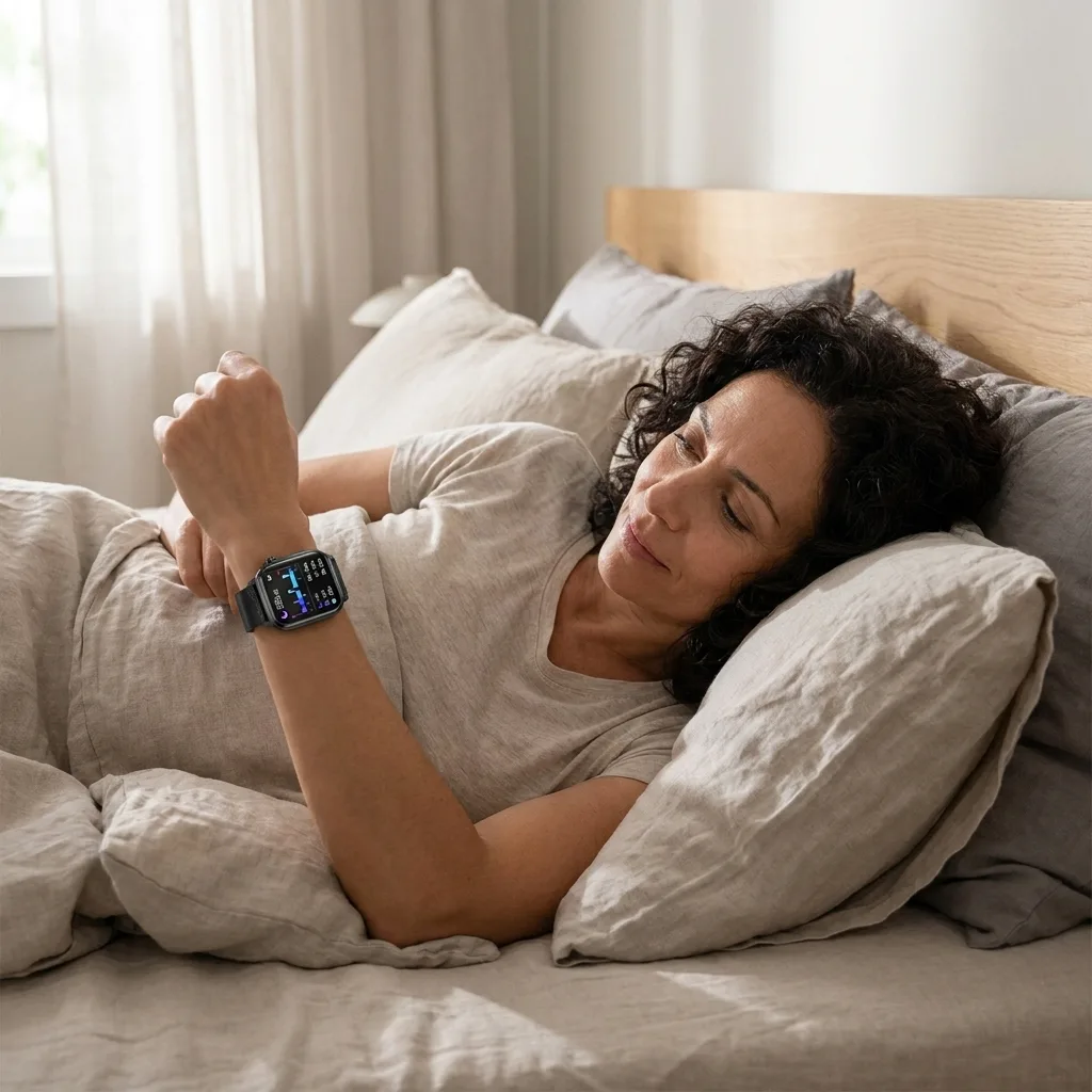 Morning sleep report on the REXQU AetherX