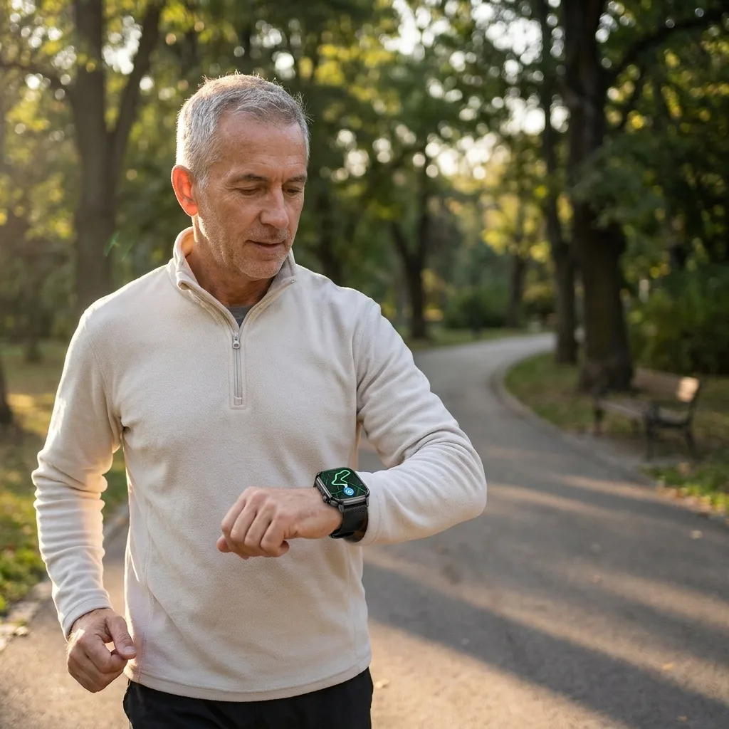 GPS route tracking on the REXQU AetherX during a morning walk