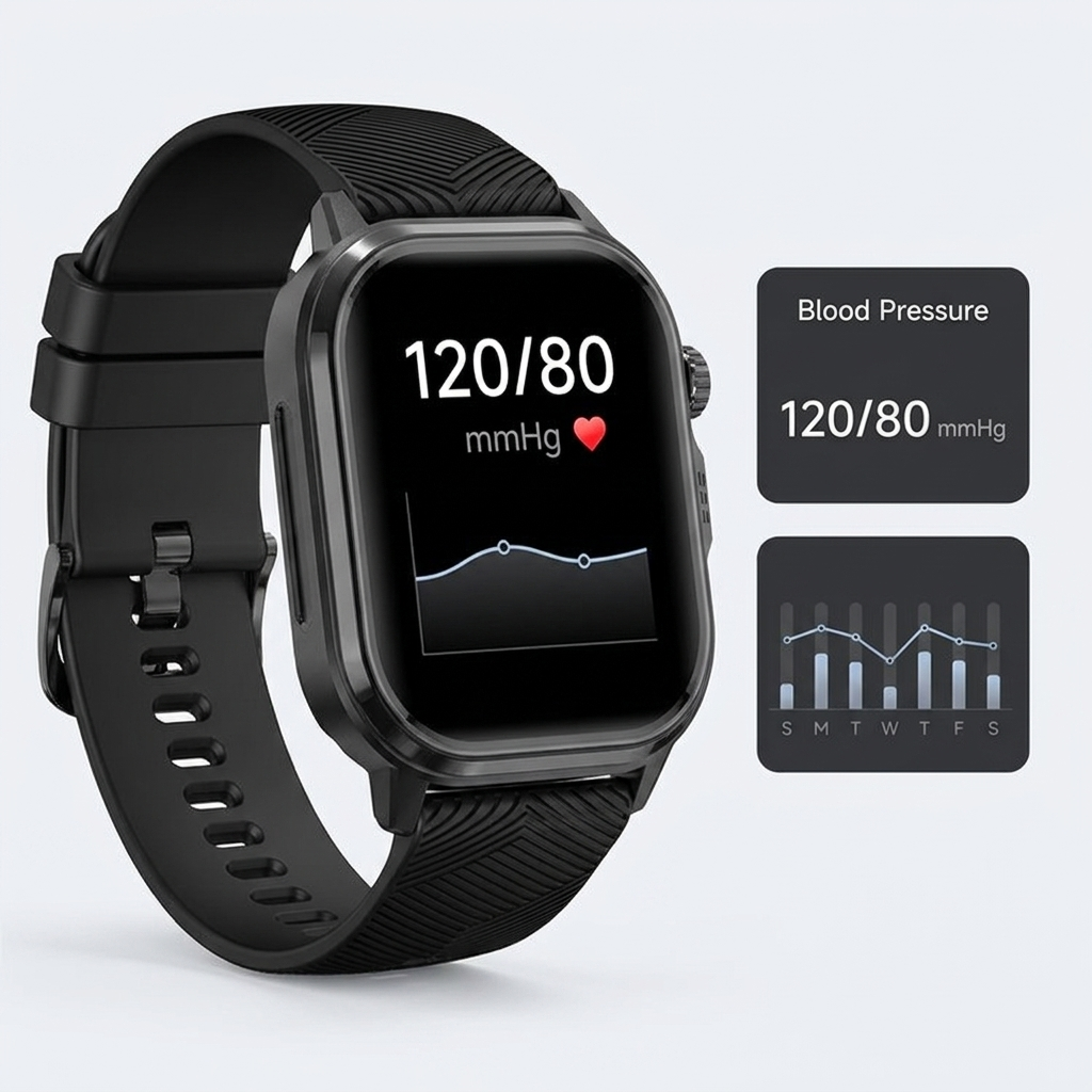 Blood pressure tracking on the REXQU AetherX