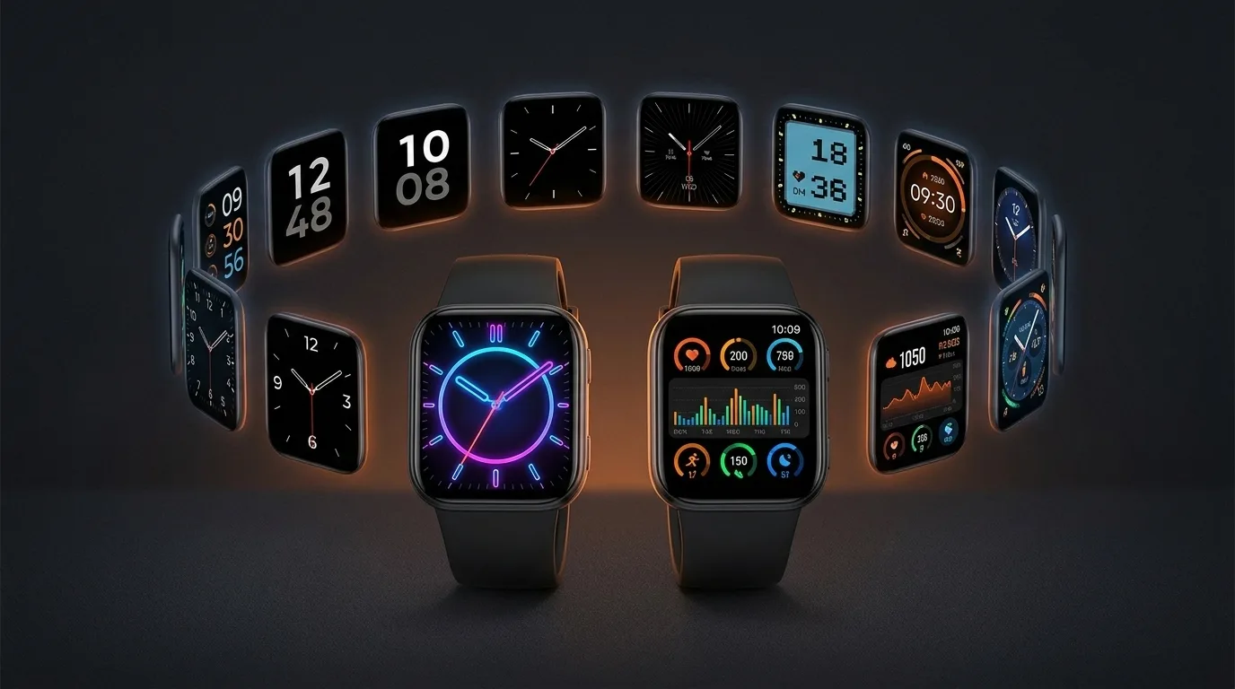 REXQU OmniTrack watch face designs showcase