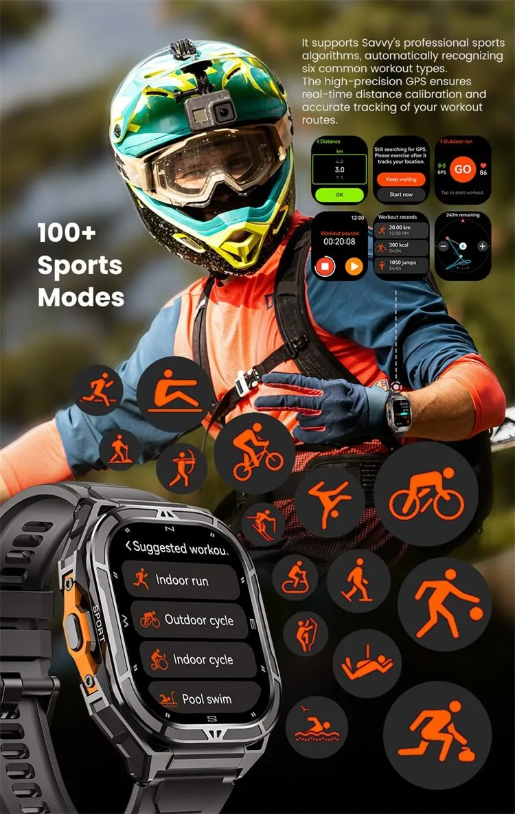 REXQU Horizon with 100+ sport modes