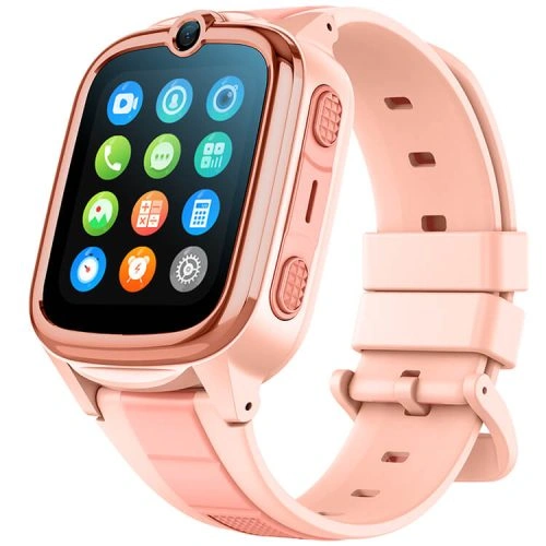 REXQU KidTrack featherlight 47g kids 4G smartwatch with HD video calls and safe-zone alerts