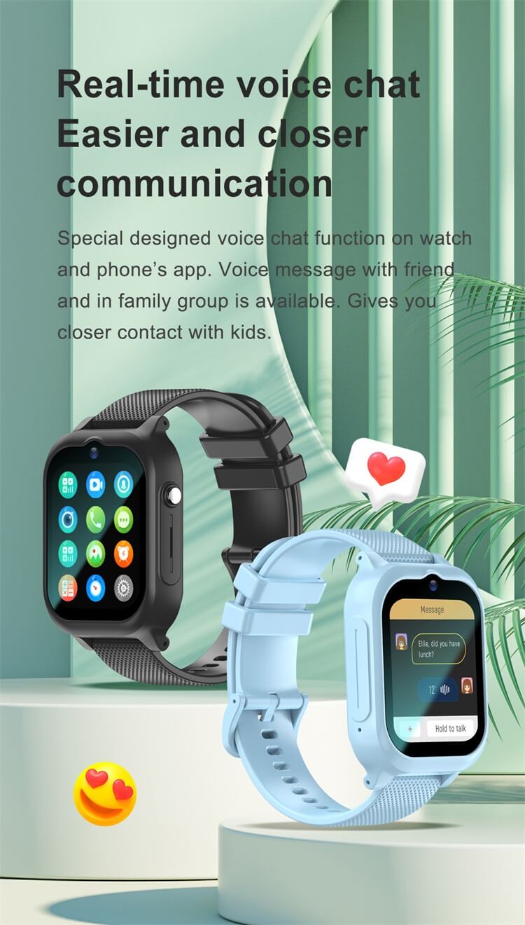 Kid-friendly alarm, calculator and UI style features on the REXQU KidView