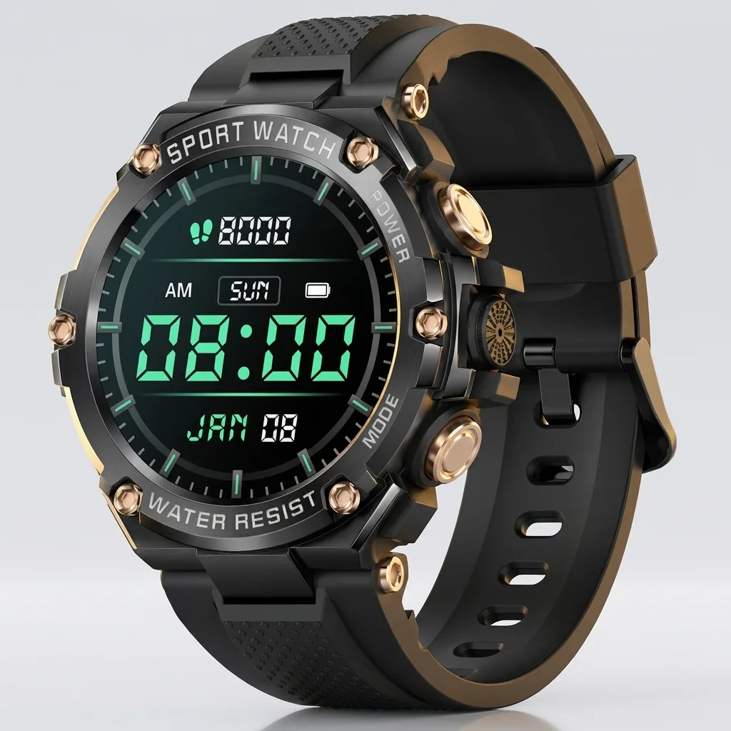 REXQU LifeGuard Pro 1.5 inch HD display close-up