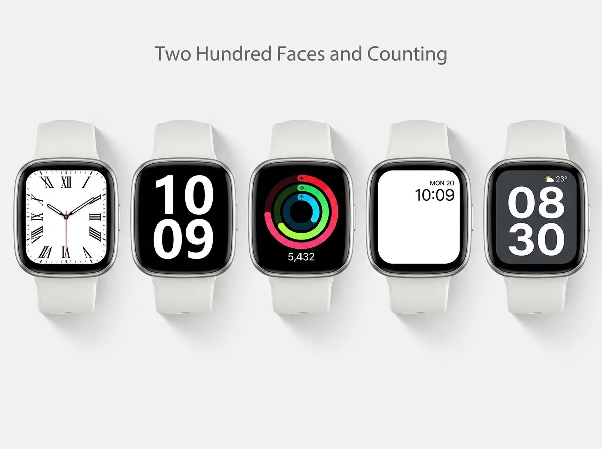 REXQU Luxora watch face styles