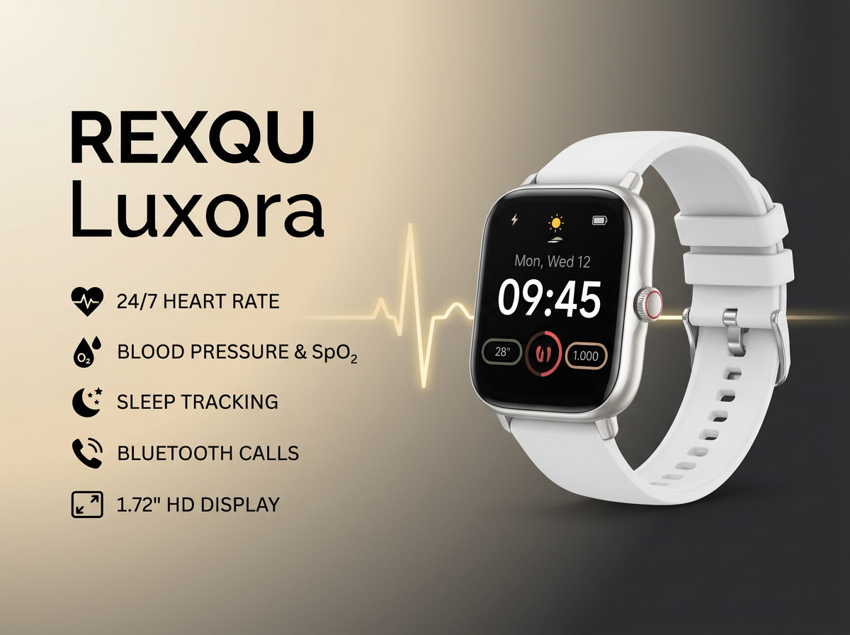 REXQU Luxora health watch banner