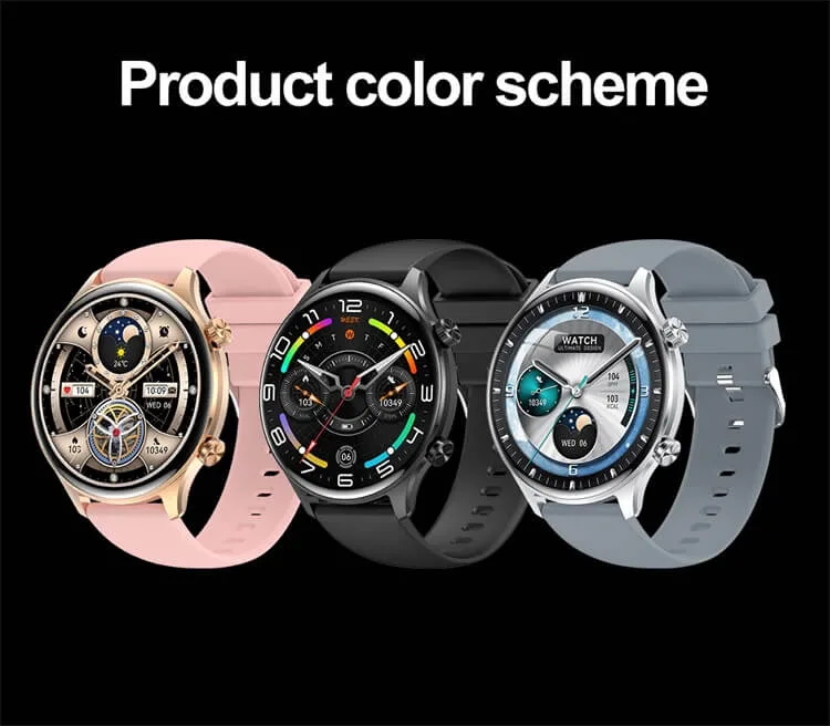 REXQU Meridian color scheme — black, pink and silver